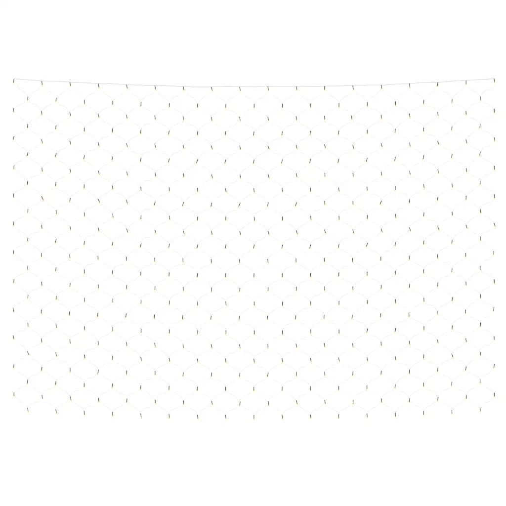 Rete luminosa a LED design natalizio 3 x 3 m 306 luci atmosfera magica in PVC bianco caldo 02_0046761
