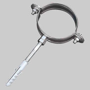 COLLARE FERMATUBO - Ø 150 - Per canne fumarie - 2 pezzi - MADE IN ITALY