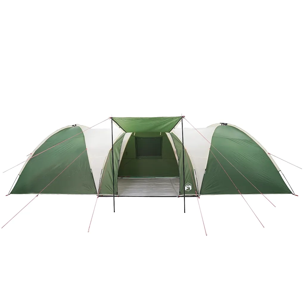 Tenda da Campeggio a Cupola per 8 Persone Verde Impermeabile 4009428