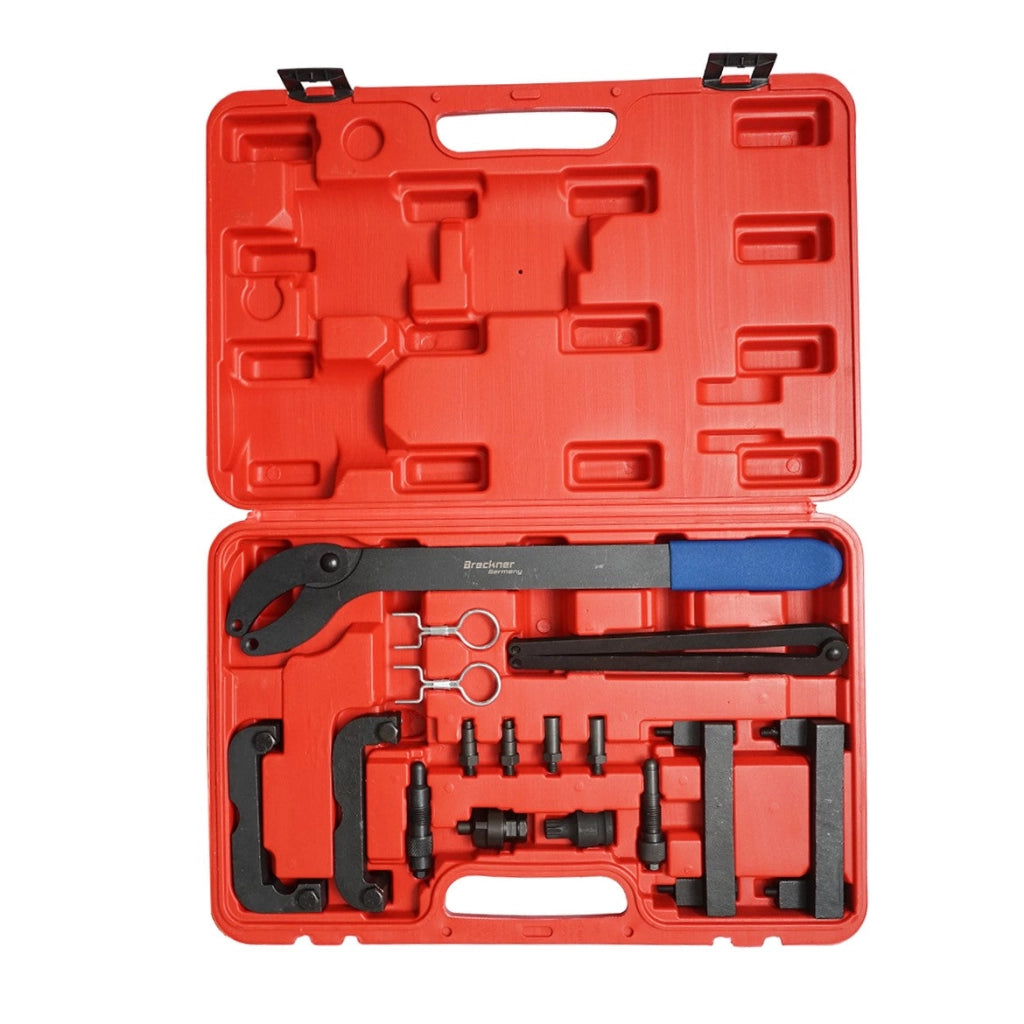 Set di bloccaggio distribuzione motori VAG 2.4, 2.8, 3.0, 3.2 V6 FSI, 4.2/V8 FSI, 5.2/V10 FSI Breckner Germany