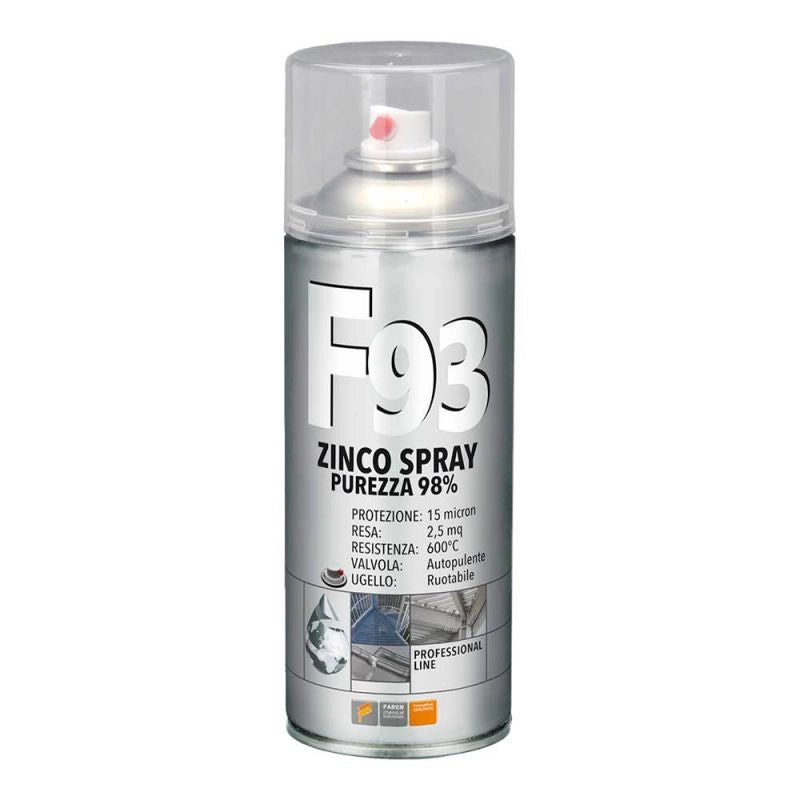 F93 ZINCO SPRAY TECNICO 400 ML 
