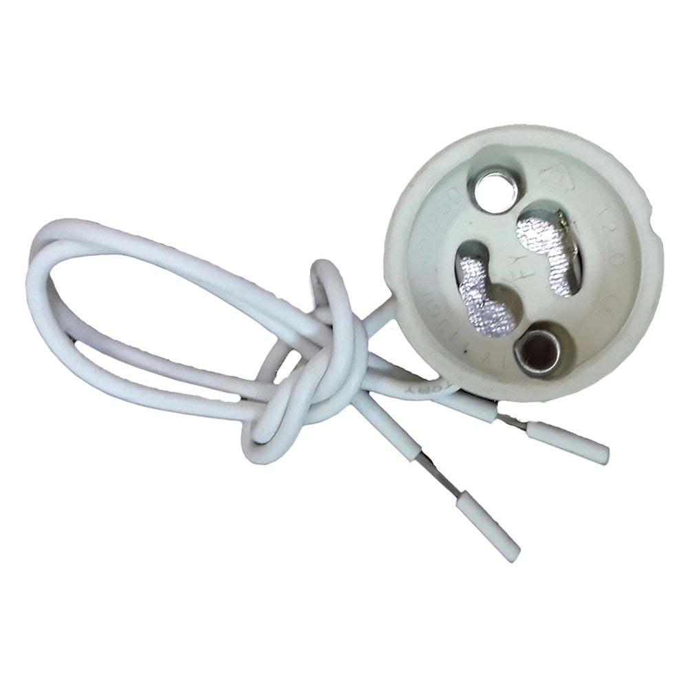 1cf portalampada a sospensione in ceramica attacco gu 10 - cf. 100 pezzi cod:ferx.8092180nlm