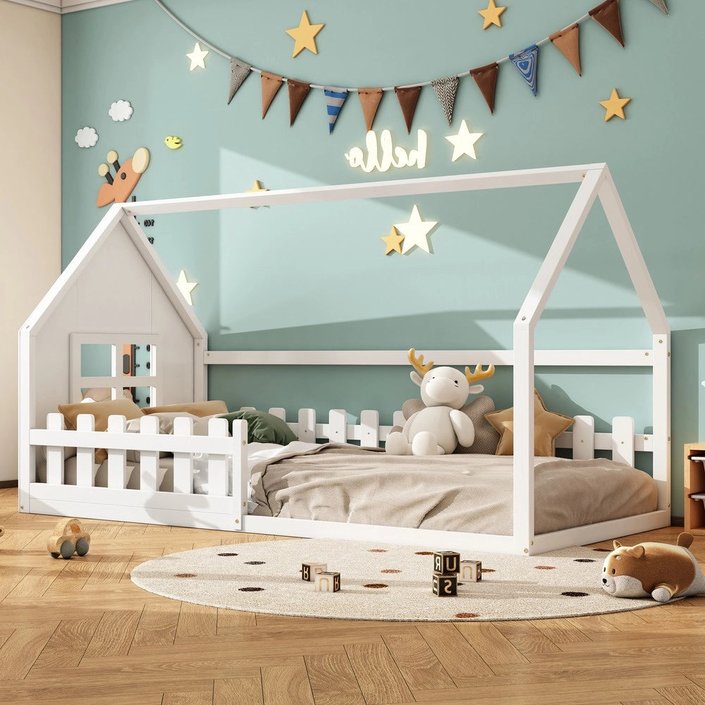 Letto singolo ¨C Minimal ¨C bianco 90x200cm