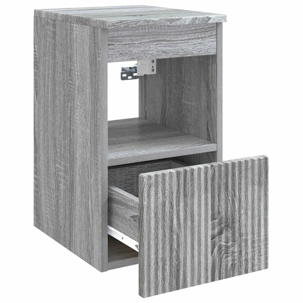 Mobile da Bagno | Armadio da bagno Sonoma grigio 30 x 35 x 50 cm