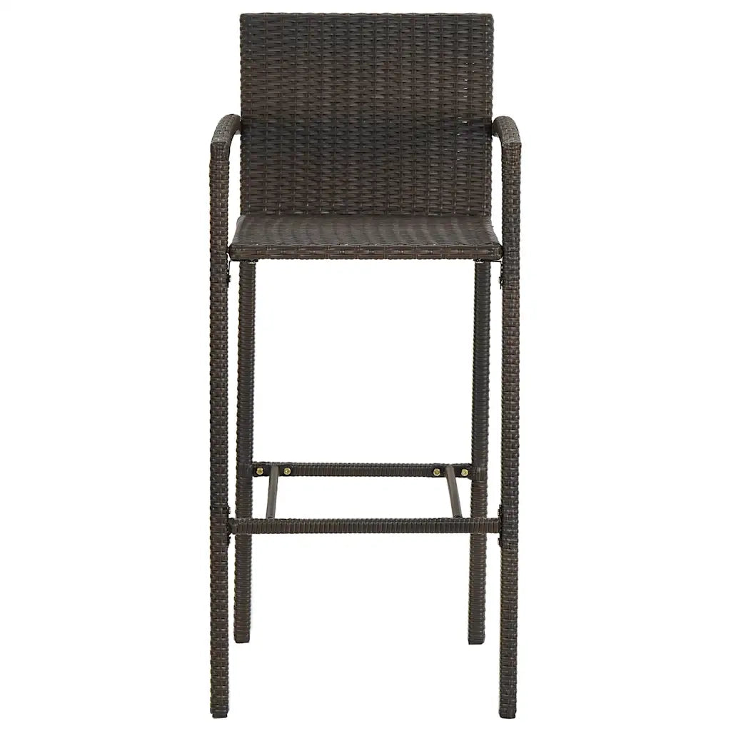 Set Bar da Giardino 9 pz Marrone 3068019