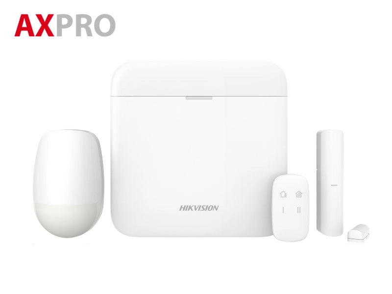 Kit Allarme Antifurto Hikvision  AX PRO Professionale 64 Zone Wifi 868MHz GPRS 3G 4G con App HikConnect