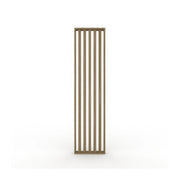 Pannello Divisorio a Doghe in MDF Noce 60 x 245 cm Separatore per Ambienti
