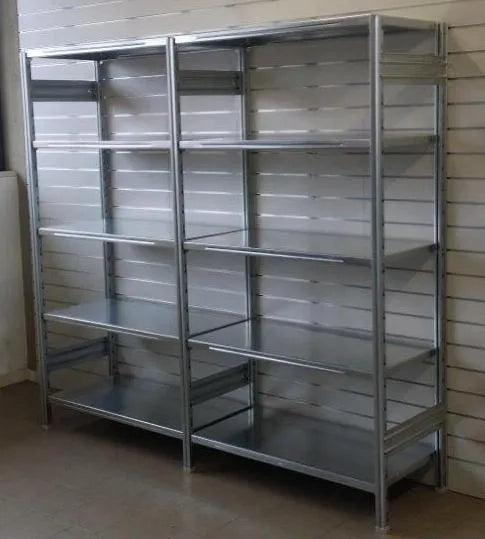 SCAFFALATURA da magazzino Zincata cm. 100x60x150h