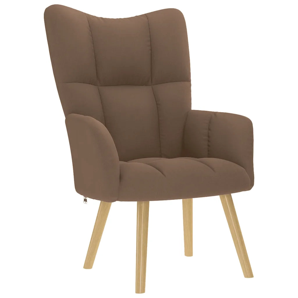 Poltrona Relax Marrone in Tessuto 4016771