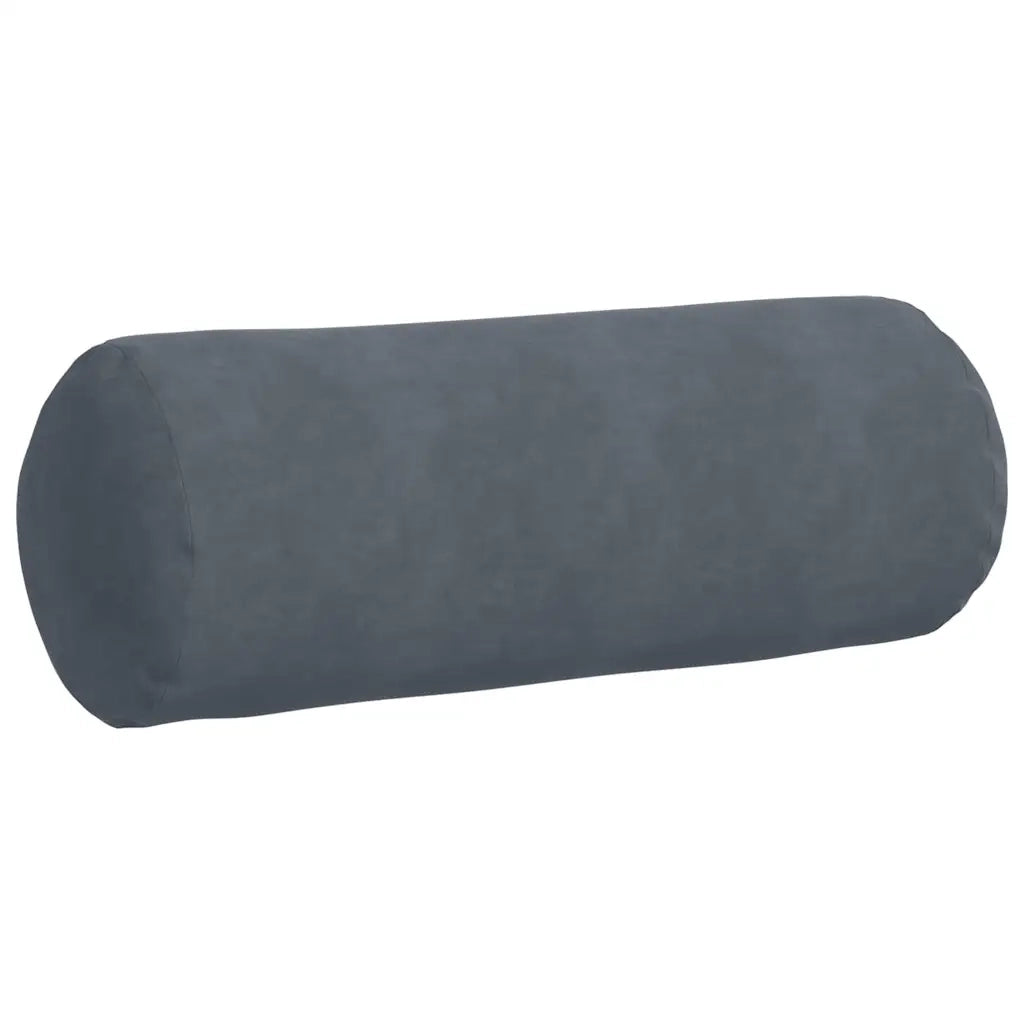 Cuscini a rullo 2 pcs Grigio scuro Ø 25 x 70 cm 42014329