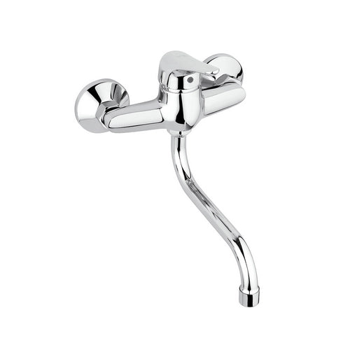 MISCELATORE MONOCOMANDO LAVELLO A MURO LINEA M2- Cromo- MAMOL- pezzi 1