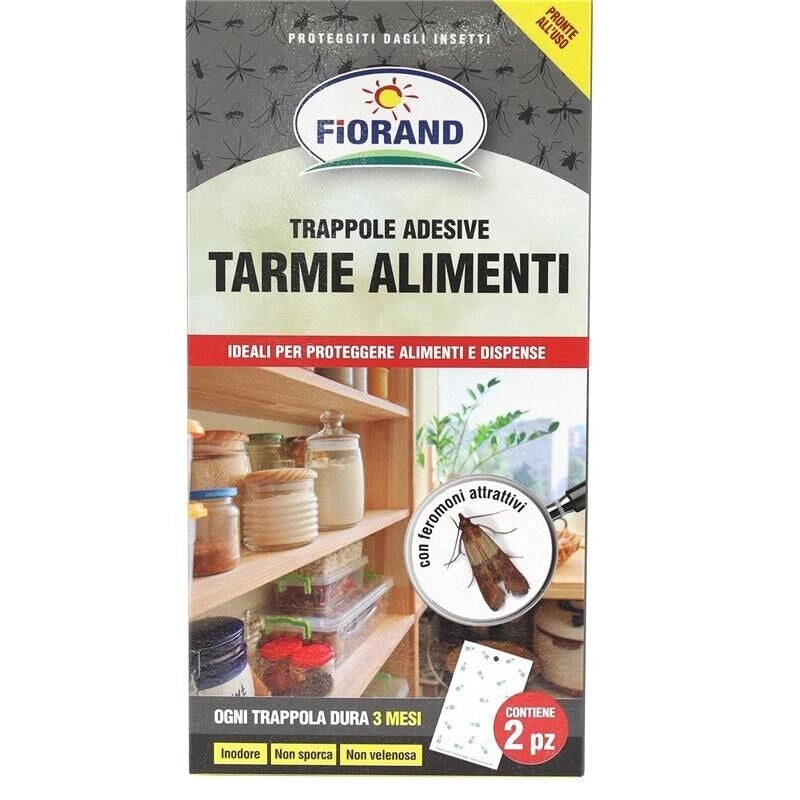TRAPPOLE ADESIVEPER TARME IN CONFEZIONE DA  2 PEZZI