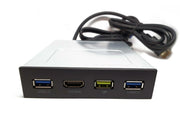 Front Pannel Case Pc Assemblato USB 3.0 HDMI Prolunga Frontale Computer 3,5" QC3
