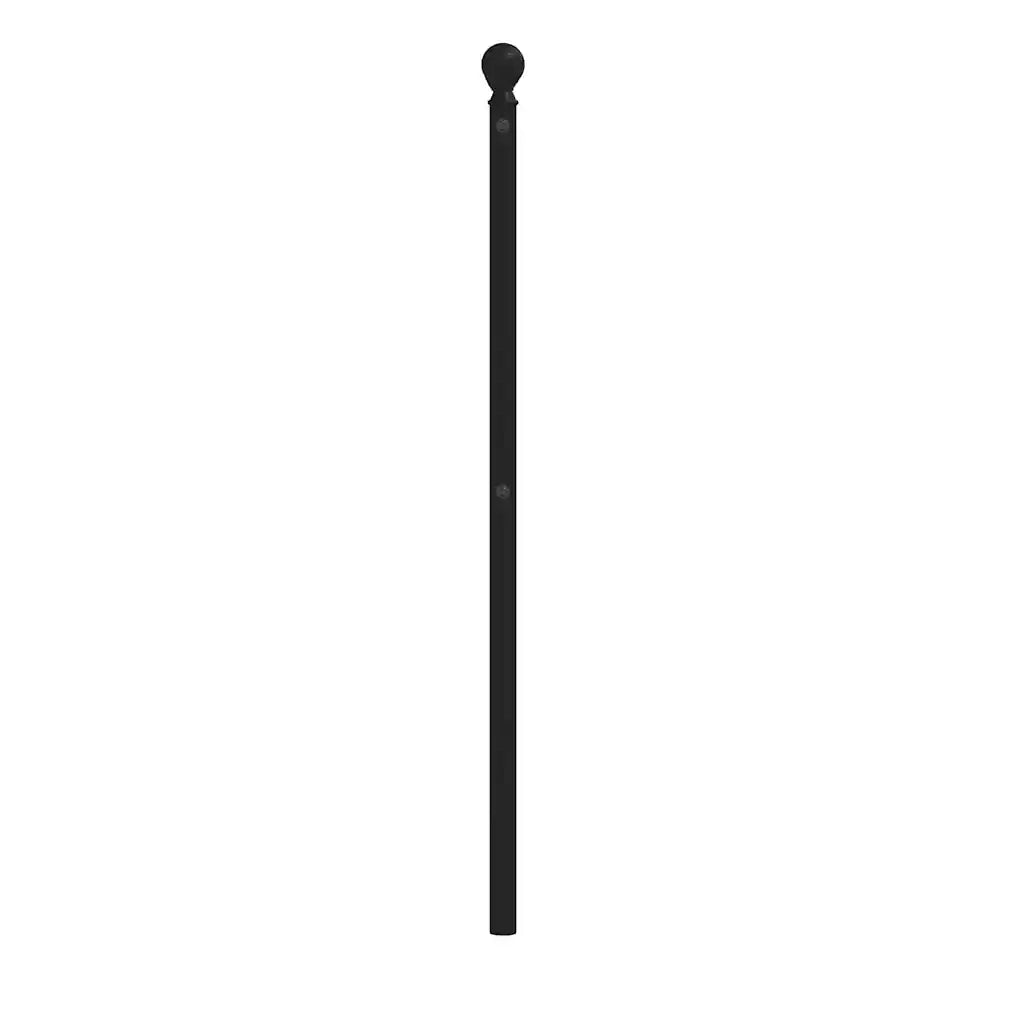 Testiera di Ricambio in Metallo Nero 180 cm 353475