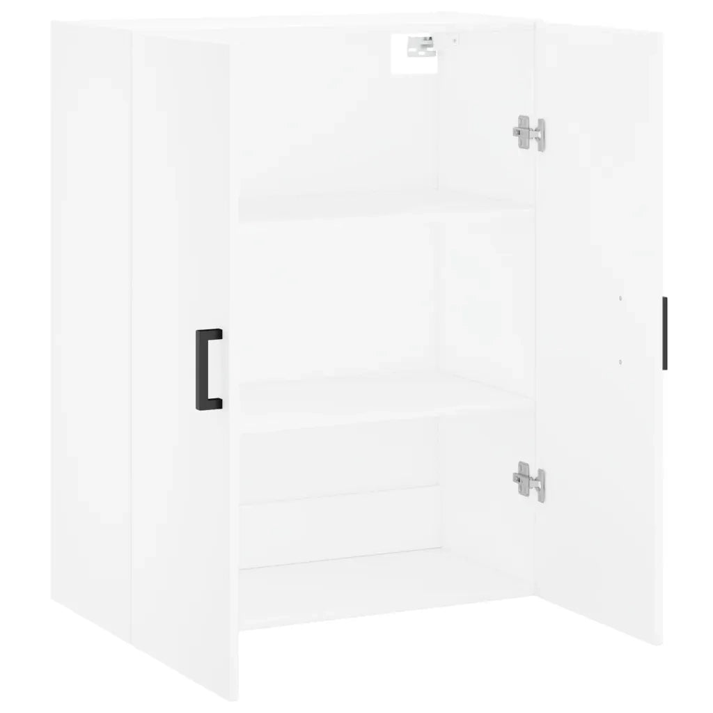 Armoire murale blanc 69,5x34x90 cm