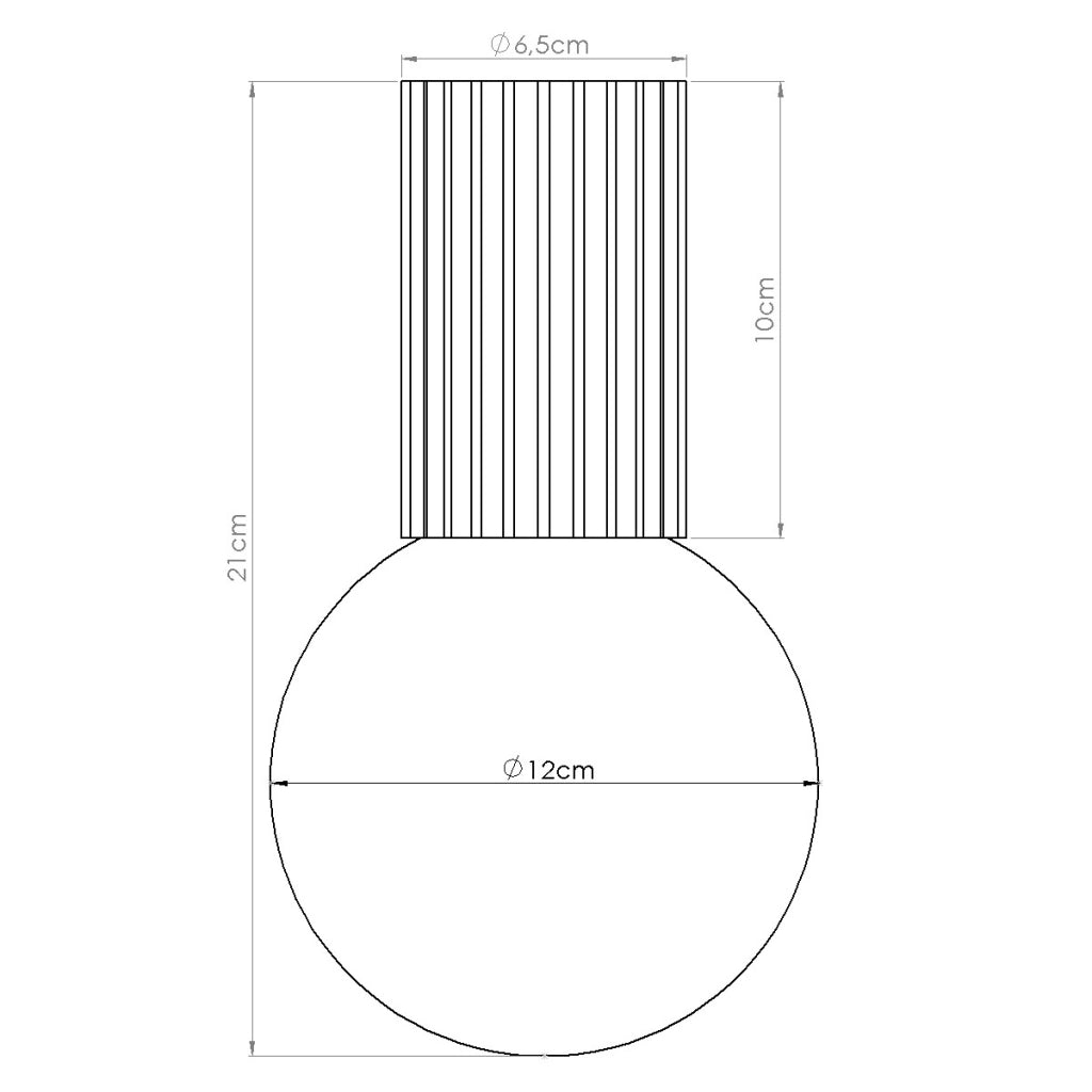 Lampada da soffitto HALO verde oliva IP44