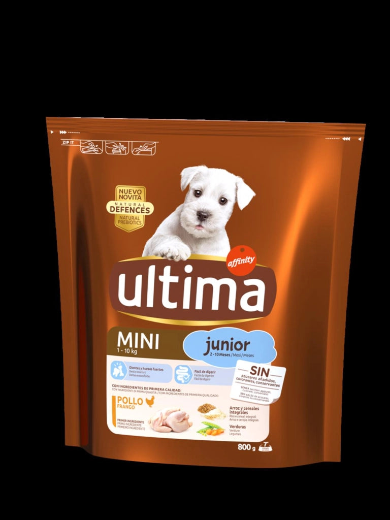 ULTIMA DOG CROCCANTINI CANE 800 GRAMMI MINI JUNIOR