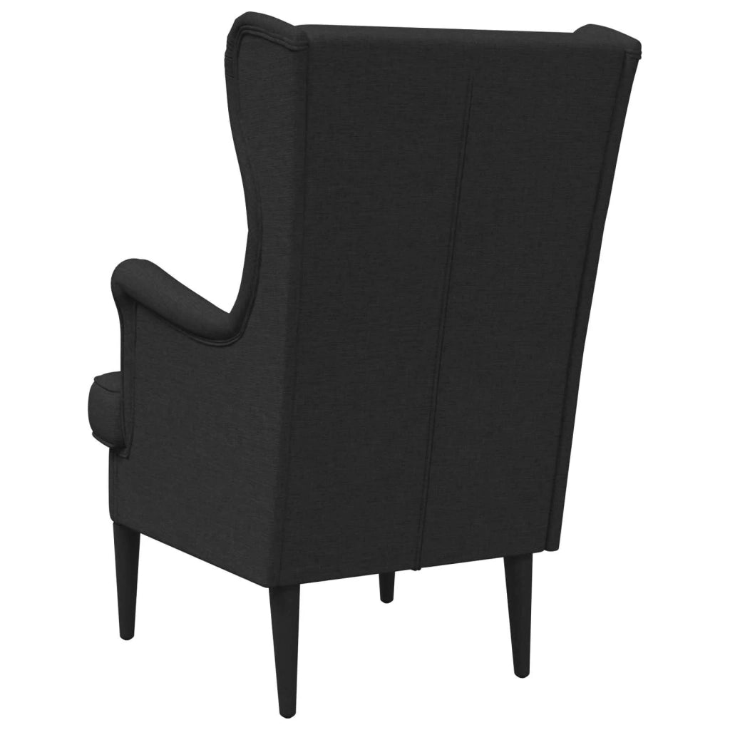 Poltrona | Sedia Relax Nero Tessuto