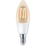 Lampadina a oliva a filamento 40W E14 Philips Smart
