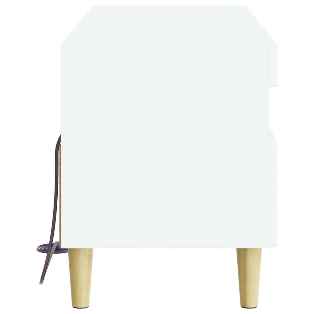 Mobile TV LED Bianco Legno ingegnerizzato 897215