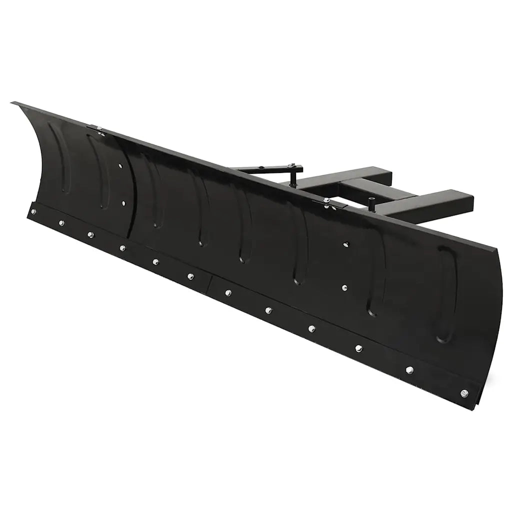 Spazzaneve per Muletto 200x48 cm Nero 153131