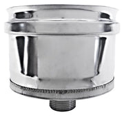Tappo raccogli condensa canna fumaria DN  150 tubo acciaio inox 316