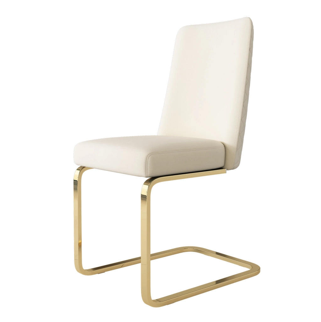 SEDIA da pranzo in velluto beige, set da 6 pezzi
