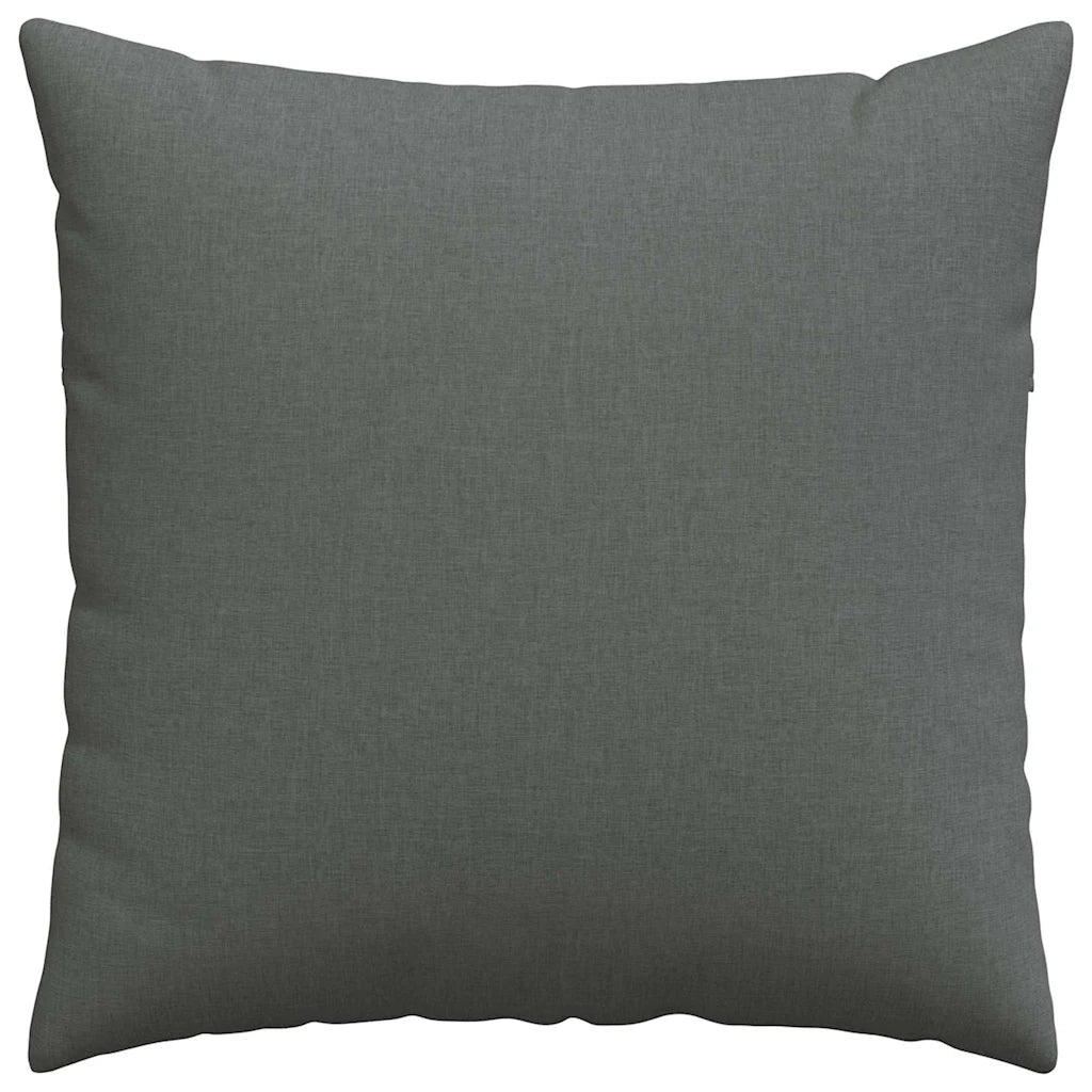 Cuscini da Divano 2 pcs Grigio scuro 60 x 60 cm Tessuto 42013998