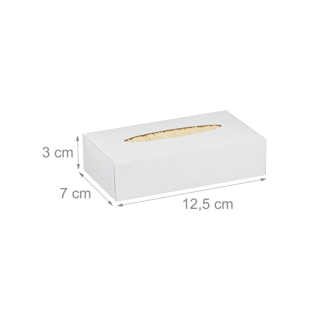 Set di 8000 stecchini in legno naturale pratici per antipasti e igiene orale 13_0014661