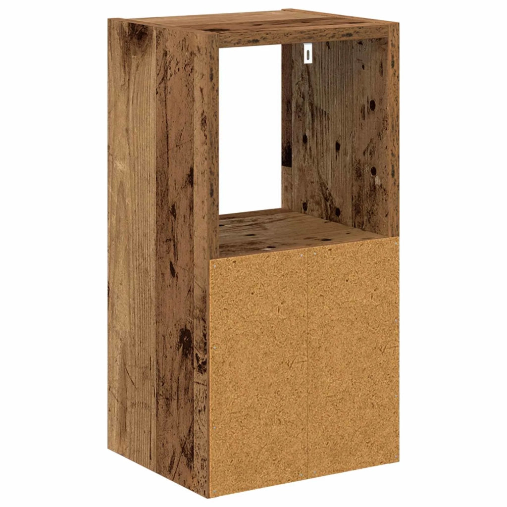 Comodino | Armadio da Notte | Mobiletto da notte Legno vecchio 25,5 x 22 x 49,5 cm Legno multistrato