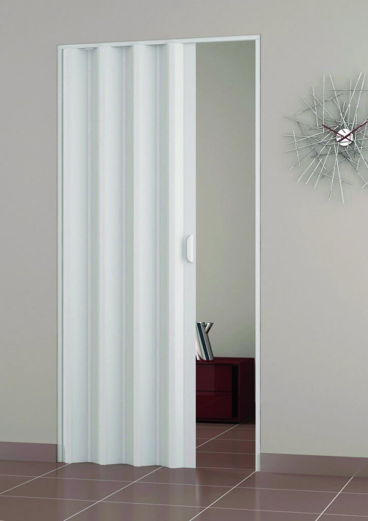 Porta interna a soffietto bianca cm 83 x 214
