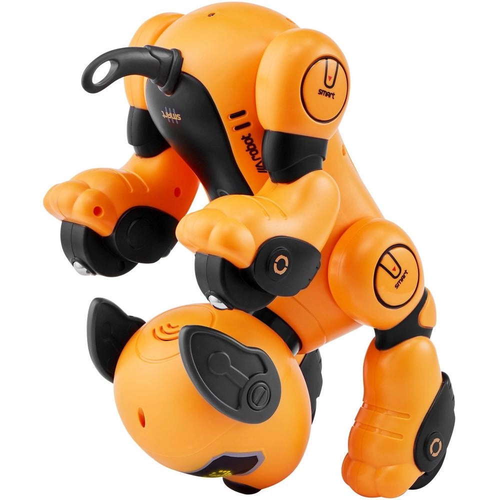 Robot Giocattolo Bambini Cane Telecomandato Intelligente Programmabile Localizzazione Tocco Voce Interattivo Canto Danza