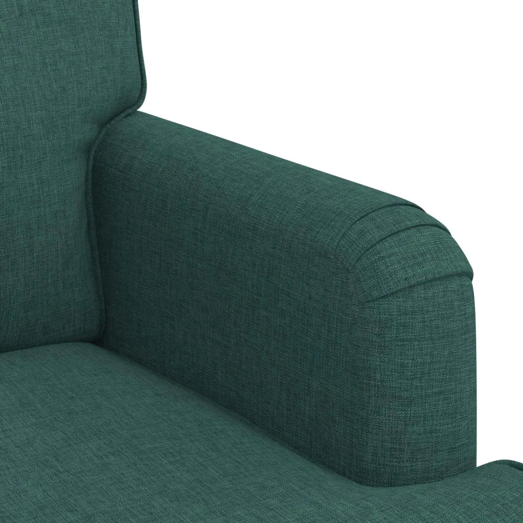 Set di divani 2 pcs Verde Scuro 144 x 80 x 85 cm Tessuto 3407519
