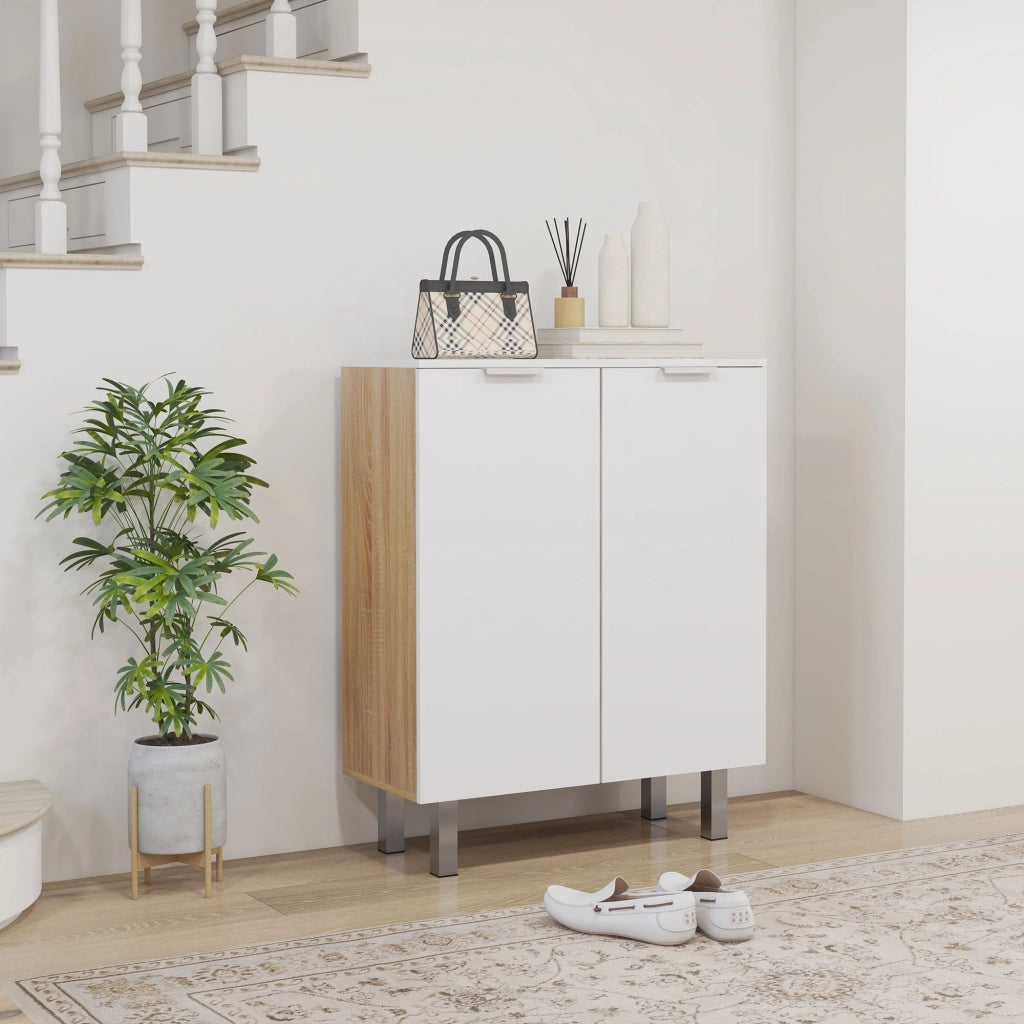 Scarpiera 5 Ripiani ¨C Minimal ¨C Bianco Lucido