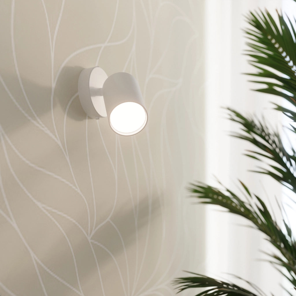 Lampada da soffitto in acciaio bianco a 3 luci LEMMI Bittersweet Shimmer