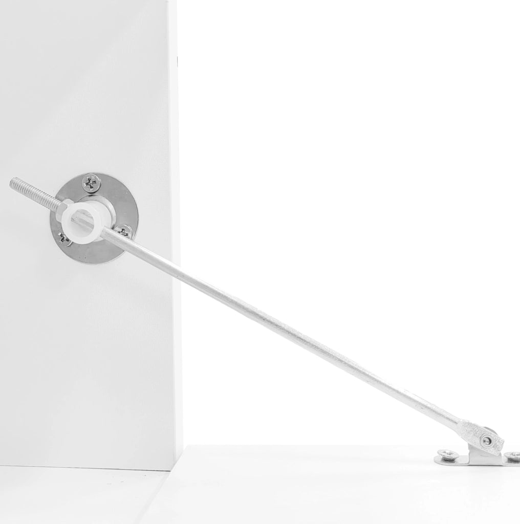 Mobile TV moderno 181 cm con LED; frontale in vetro e 2 cassetti ribaltabili; bianco