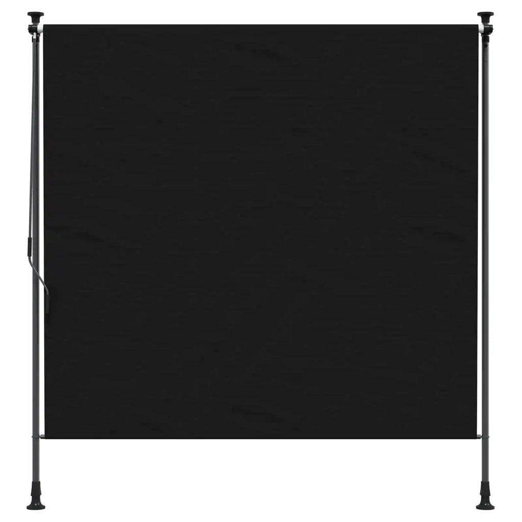 Tenda a Rullo Esterna Nero 150 x 270 cm 42037123