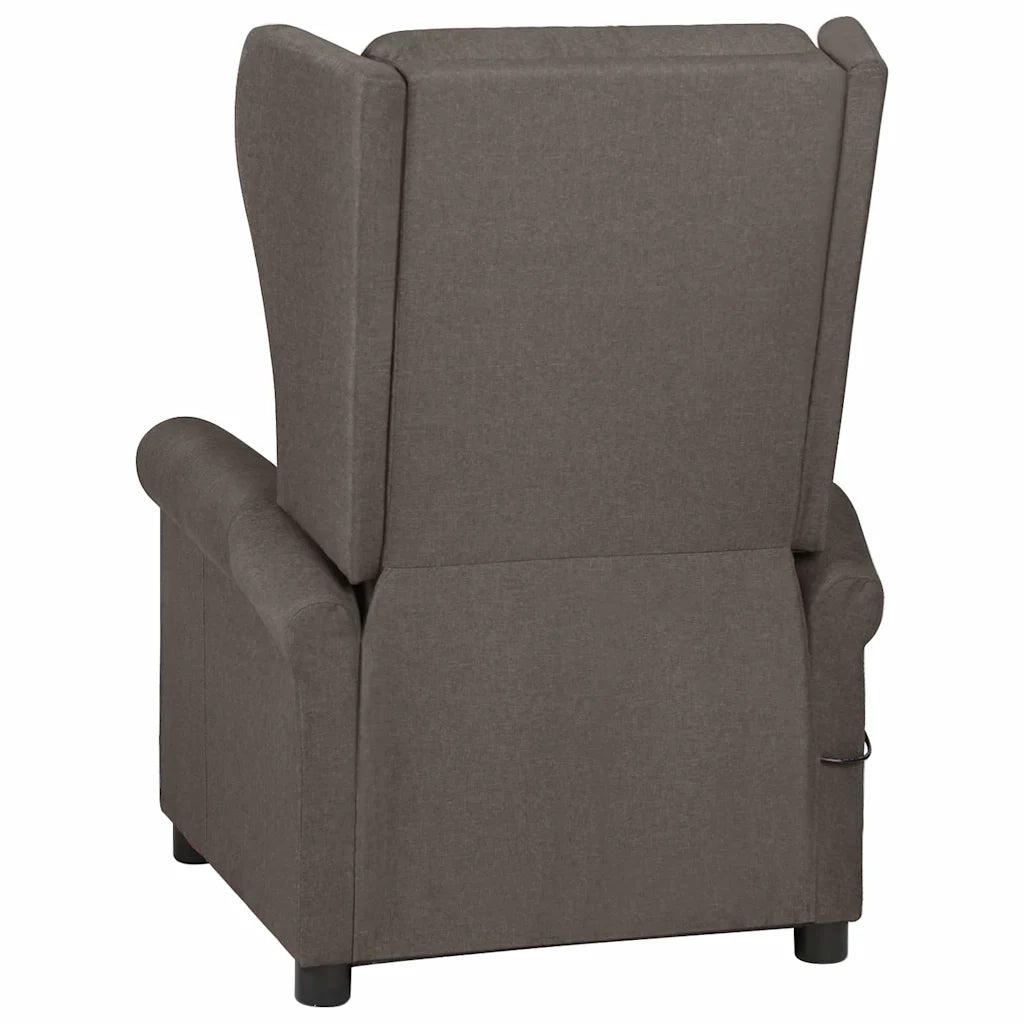 Poltrona Massaggiante Marrone in Tessuto 348520