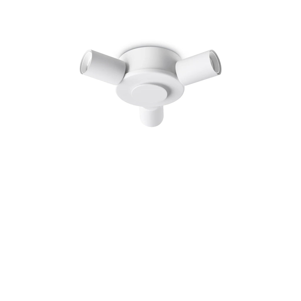 Applique Set Collezione SET 3 luci E27 Finitura Bianco Ideal Lux