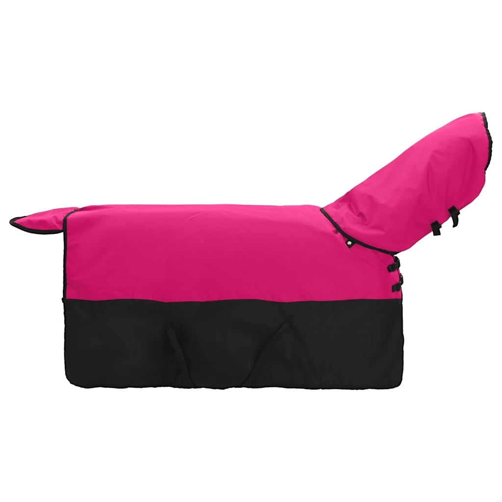Coperta per Cavalli Rosa e Nero 115 cm Poliestere CFW9762988