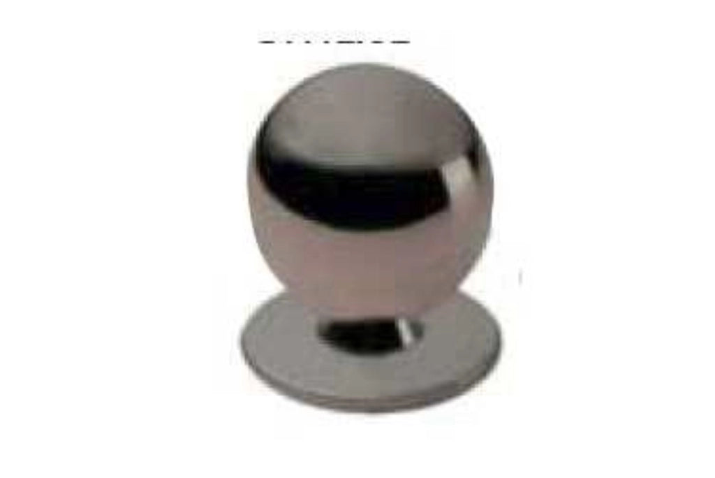 Pomolo A Sfera Diametro 20 Ottone Cromo Pezzi 1 - Masidef