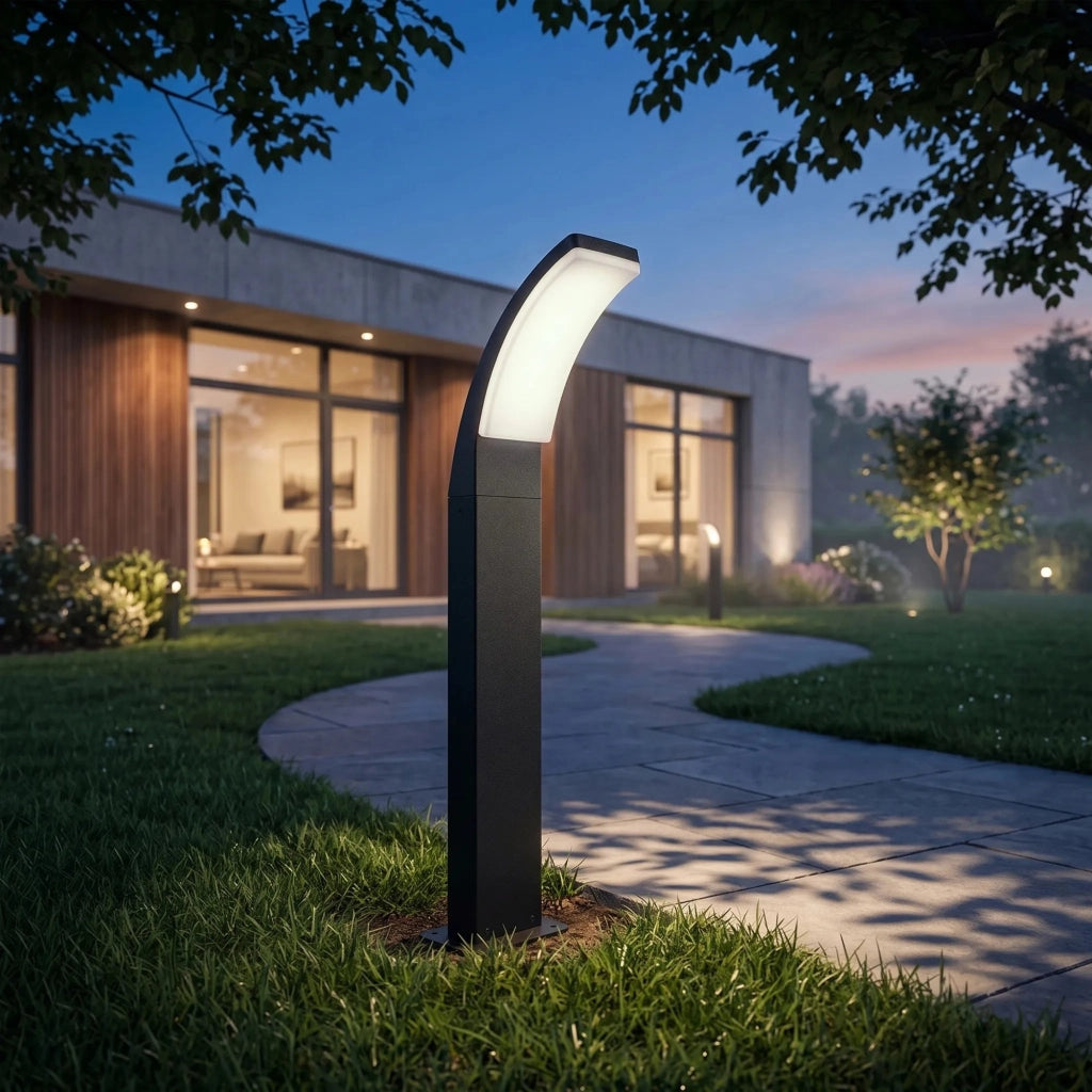 Lampada Da Giardino A Led Da Terra Jnh033-g Black