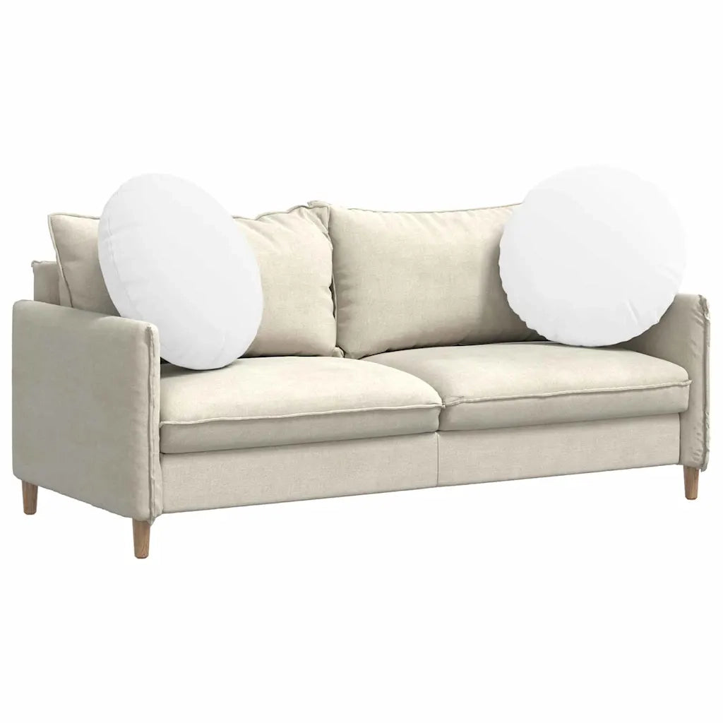 Cuscini per Seduta 2 pz | Cuscini per sedie Bianco ?80 x 29 cm Tessuto