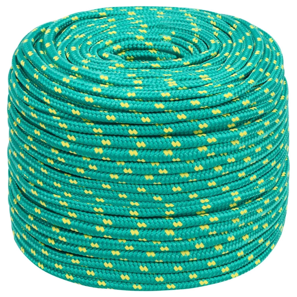 Corda multiuso 8 mm 100 m Verde PP 420 kg Carico massimo 3473042