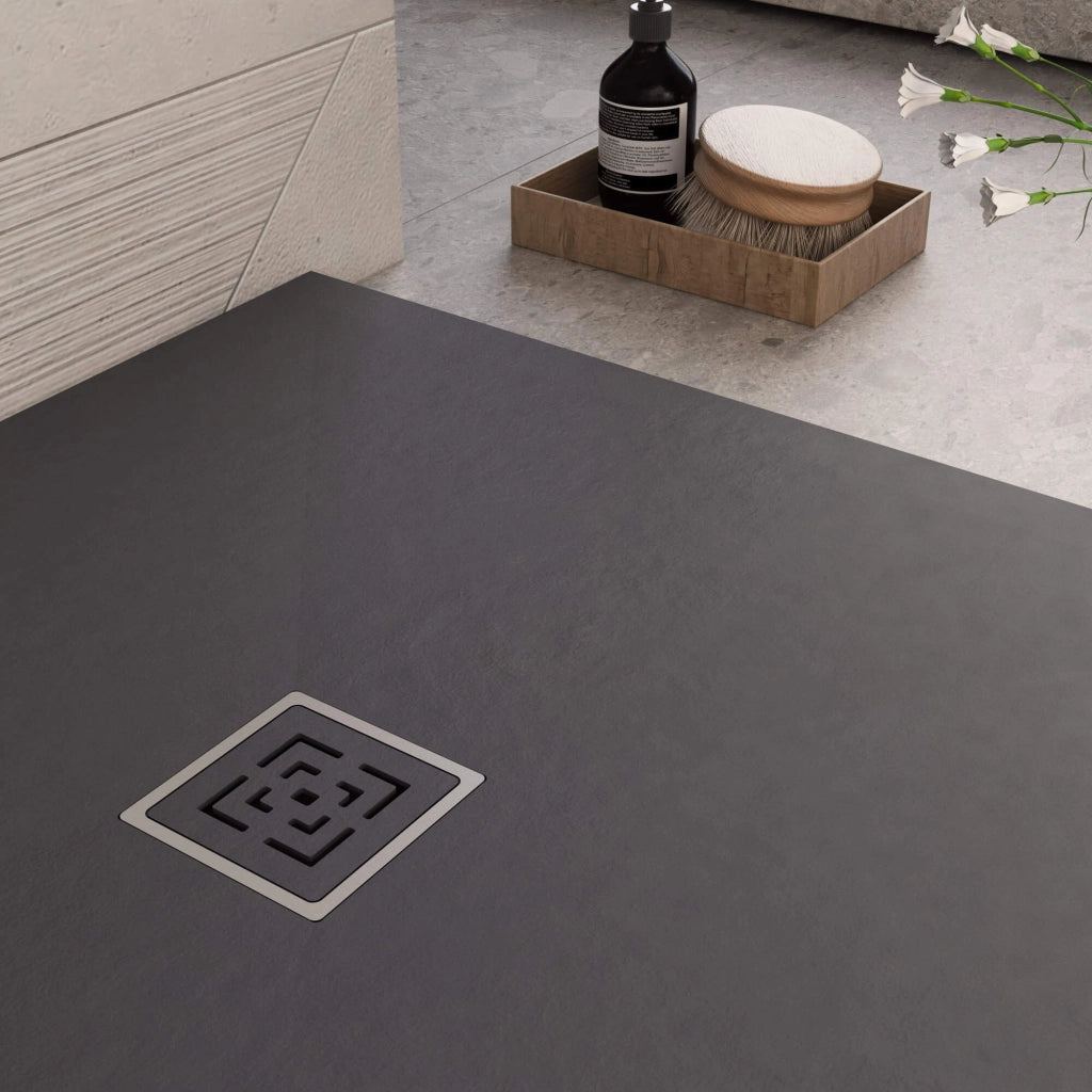 Piatto Doccia in Pietra 90x190 cm Bonussi Canton Nero