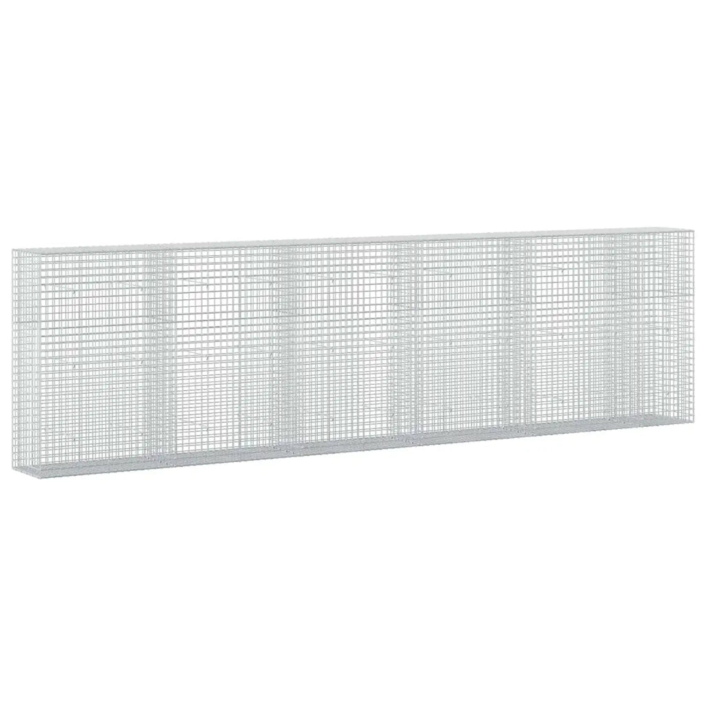 Gabione con Filo da 5 mm e Rete da 5x5 cm 550x50x150 cm 3464285