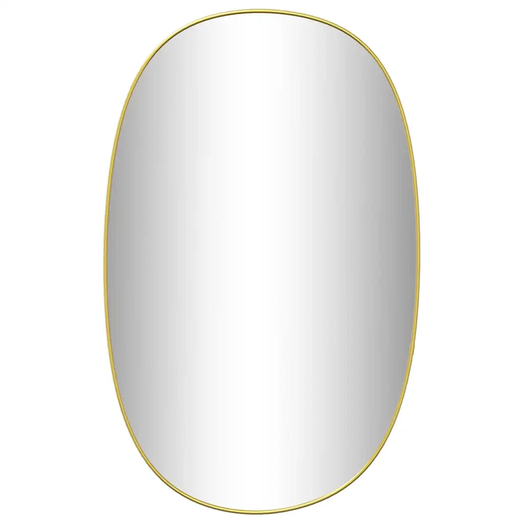 Specchio da Parete Dorato 70x45 cm 348219