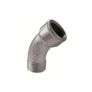 CURVA LUNGA MF 45  ° ZINCATA- 1/2- ATUSA- pezzi 1