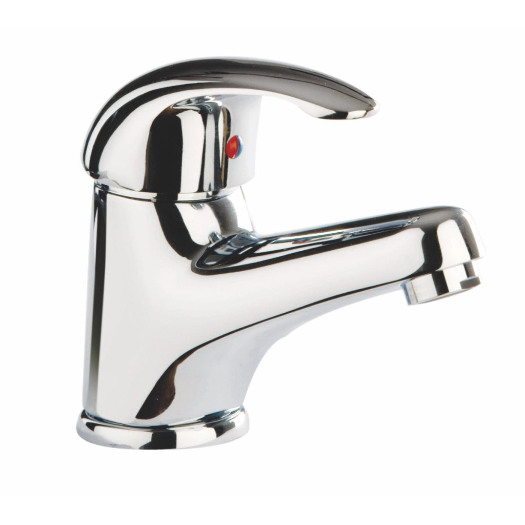 Miscelatore monocomando per lavabo cromato squalo