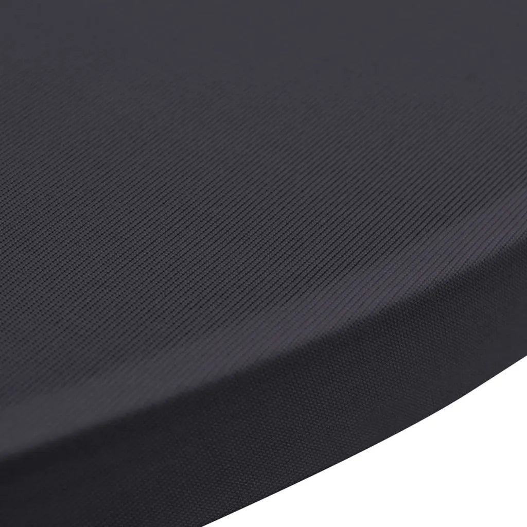 Copertura Elastica per Tavolo 70 cm Antracite 2 pz 131429